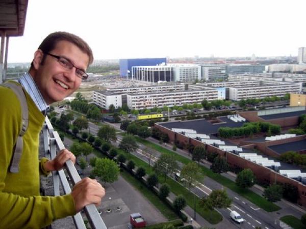 My good friend Thomas enjoying the view. 